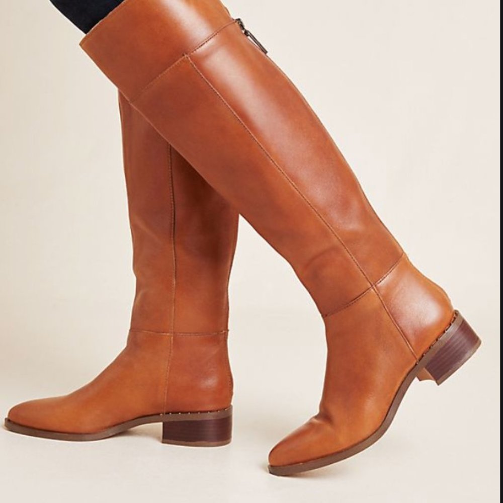 NWOT Franco Sarto Brown Riding Boots